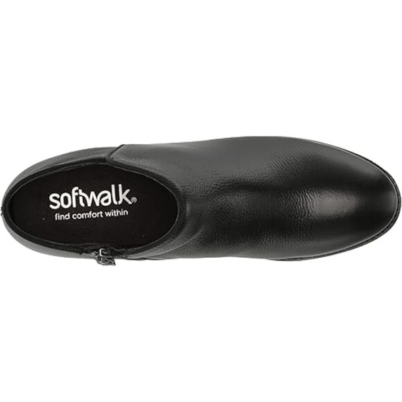 SoftWalk Rocklin Ankle Boot Cow girl Dark Academia Goth Comfort SZ 7.5W:NWOT/Box - Picture 3 of 13